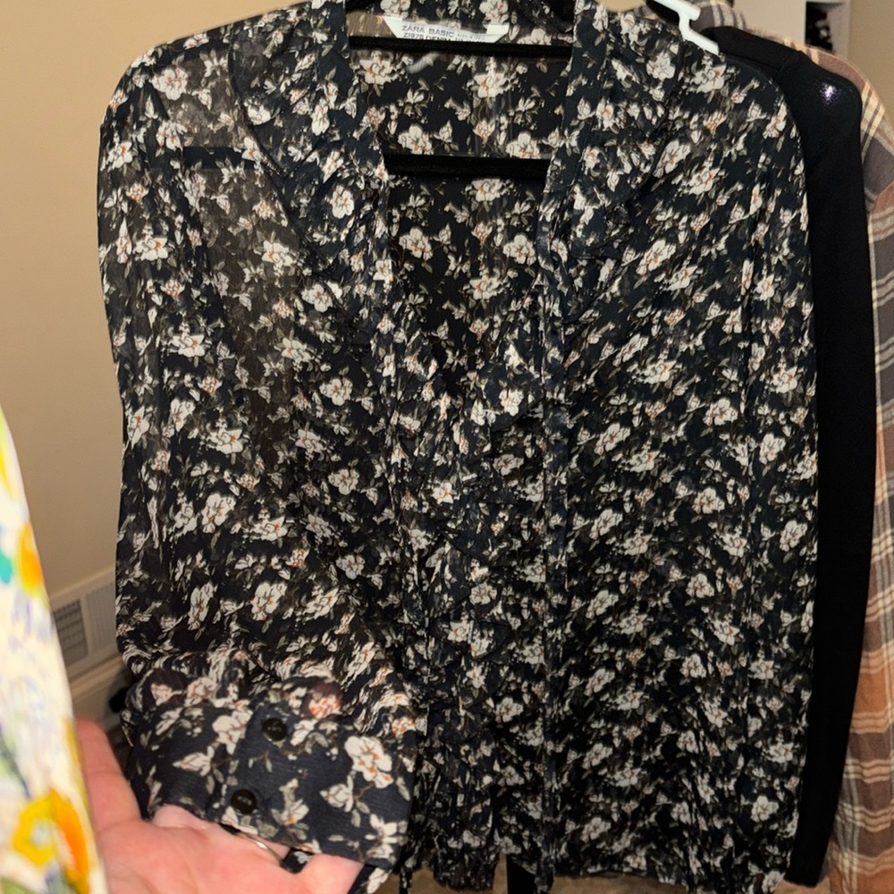 Sheer blouse